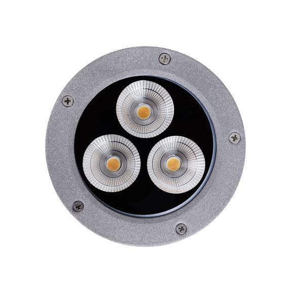 Светильник садовый металлический AS-15 3*7W WW IP65 GY | Зображення 1