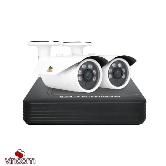 Комплект видеонаблюдения Partizan PRO AHD-42 2xCAM  1xDVR  HDD | Зображення 7