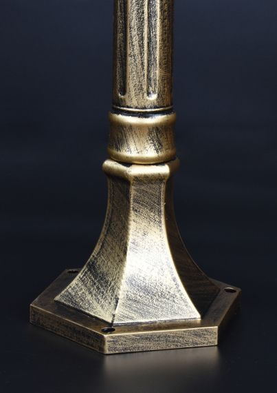 Ліхтар вуличний на ніжці 27098 Золото 77х16х16 см. | Зображення 2