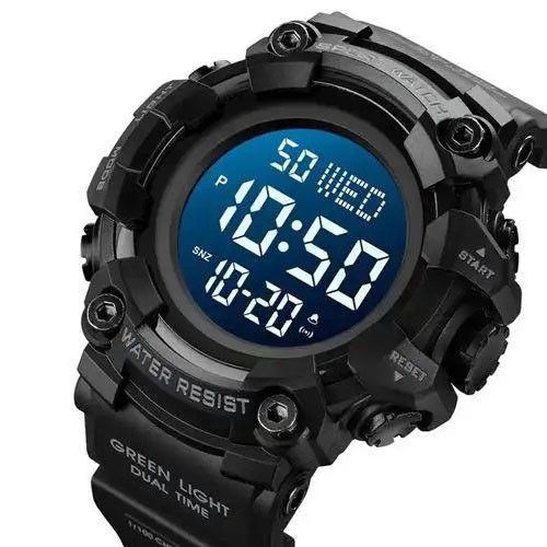 Часы спортивные спорт SKMEI 1968BKWT, Военные часы для военнослужащих Практичные мужские JE-14 | Зображення 7