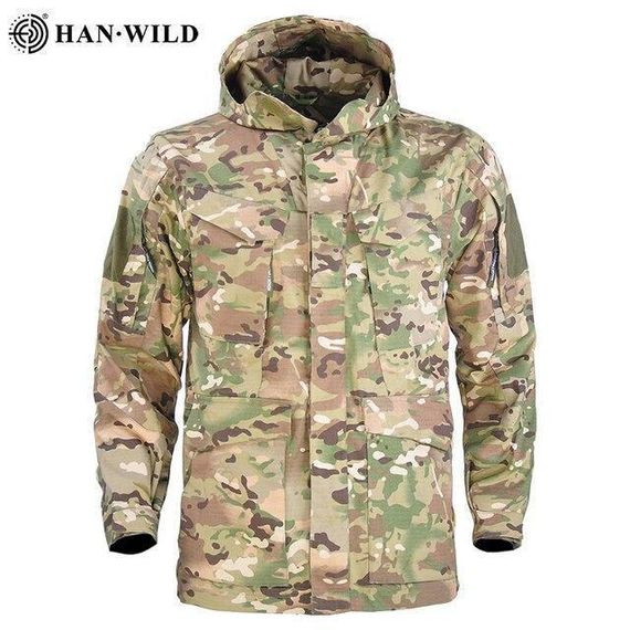Комплект форм HAN WILD М88 куртка + штани + убакс + кепка мультикам | Зображення 1