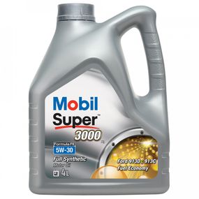 Моторна олива MOBIL SUPER 3000 X1 FORMULA-FE 5W-30 4л.