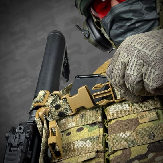 Ремінь збройовий триточковий RAGNAROK "Hel" Gen.II sling Піксель | Зображення 6