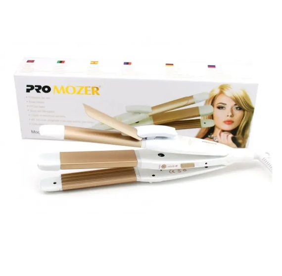 Випрямляч 3 в 1 ProMozer MZ-7023 температура 200 градусів кераміка | Зображення 2