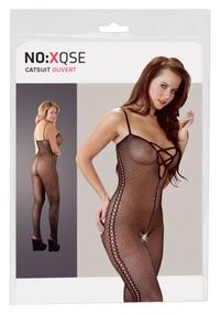 Бодистокинг - 2550059 NO:XQSE Net Catsuit Black - L/XL Sex Aura