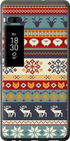 Чехол на Meizu Pro 7 Plus Рождественский орнамент "3303u-1131-17620"