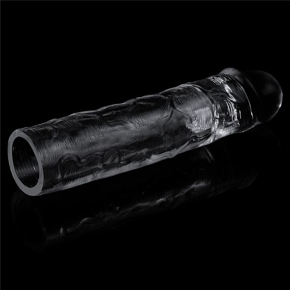 Насадка - Flawless Clear Penis Sleeve Add 2" Clear Sex Aura | Зображення 3
