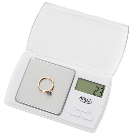 Весы ювелирные электронные Adler AD 3161 до 500 г точность 0,1 г