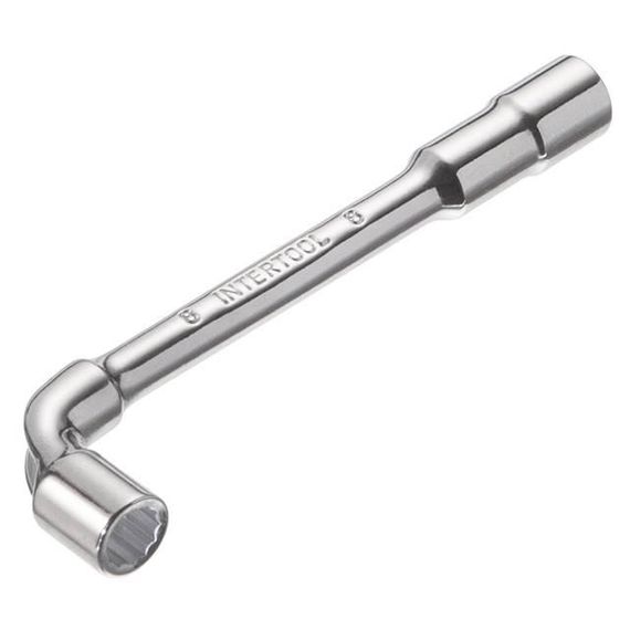 Ключ торцевий з отвором L-подібний 8 мм INTERTOOL HT-1608 | Зображення 1