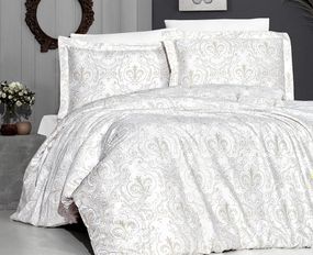 Постельное белье First Choice Cotton Satin 160х220 семейный Delmor Cream