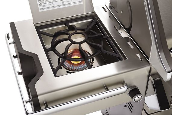 Газовий гриль Napoleon Prestige PRO 825 RSBI з бічним пальником Sizzle Zone і вертілем (69532) нерж сталь PRO825RSBIPSS-3-RC Код: 005767 | Зображення 5