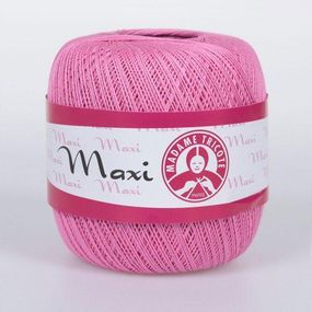 Пряжа MADAME TRICOTE PARIS MAXI 5001 пряжа максі 100% бавовна