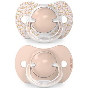 Пустышка Suavinex Dreams фізіологічна 2 шт, 6-18 місяців, нюдова (308276)