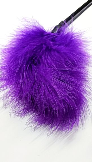 Щіткалка з пір'ям «Love tickler», колір фіолетовий sexstyle | Зображення 1