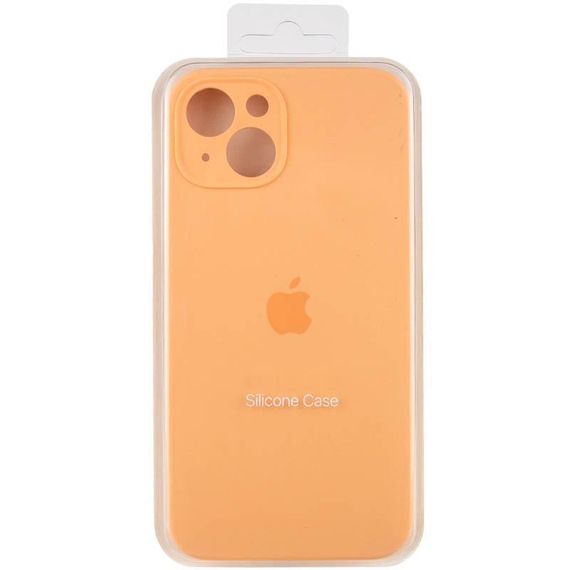 Чохол Silicone Case Full Camera Protective (AA) для Apple iPhone 15 Plus (6.7") Помаранчевий / Cantaloupe | Зображення 5