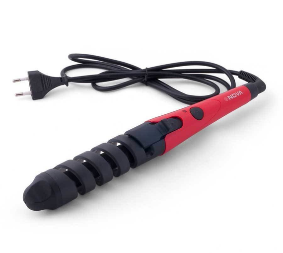 Плойка спіральна для локонів завивки волосся Nova NHC-2007 плойка спіраль турмалін | Зображення 4