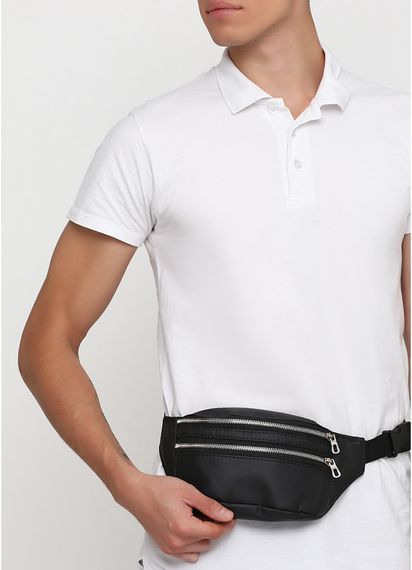 Поясна сумка бананка Sambag Tirso LTS чорний 31 х 12 х 5 см (80333001m) | Зображення 2