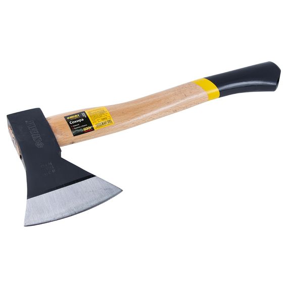 Сокира колун Sigma дерев'яна ручка (береза) 600г (4321321) | Зображення 3