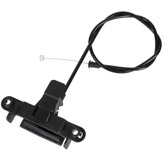 BMW X6 E71, E72 (07-14) ручка + трос відкривання капоту 51237164798, БМВ х6 е71, е72 | Зображення 1