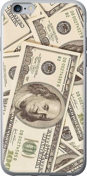 Чехол на iPhone 6 Plus Доллары "3016u-48-17620"