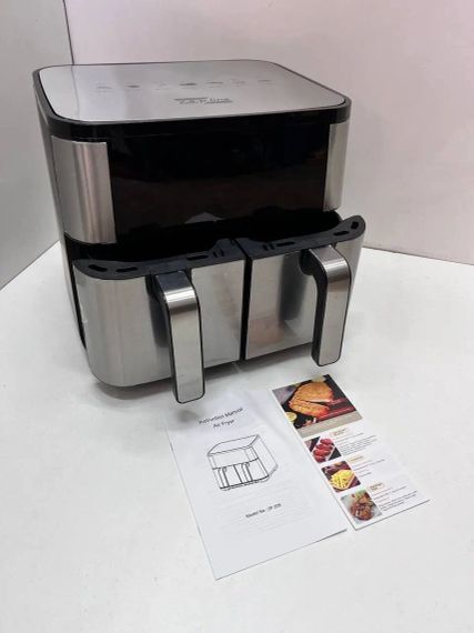 Аерофритюрниця на 2 чаші Zepline ZP-209 з потужністю 4000Вт на 12л | Зображення 2