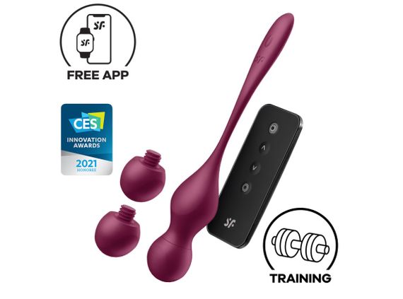 Вагінальні кульки - Satisfyer Love Birds Vary (App) | Зображення 4