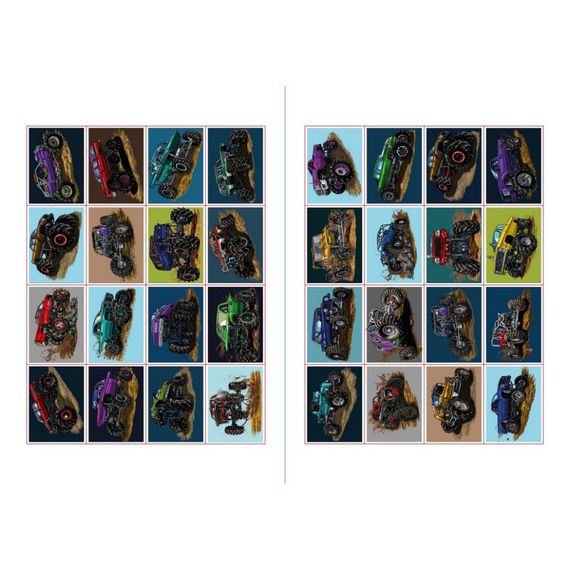 Дитяча розмальовка зі стікерами "Позашляховик" CB27, 16 сторінок | Зображення 2