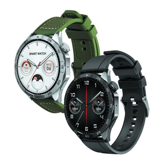 Смарт Годинник XO Watch4 AMOLED Smart Sports Call Watch Колір Чорний | Зображення 1
