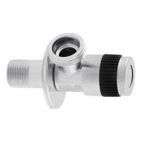 Кран приладовий Kroner KRP Edelstahl Klassisch - ESG102 1/2"х3/4" ЗЗ (CV022975)