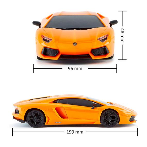 Автомобіль на радіокеруванні LAMBORGHINI AVENTADOR LP 700-4 KS DRIVE 124GLBO світяться фари | Зображення 7