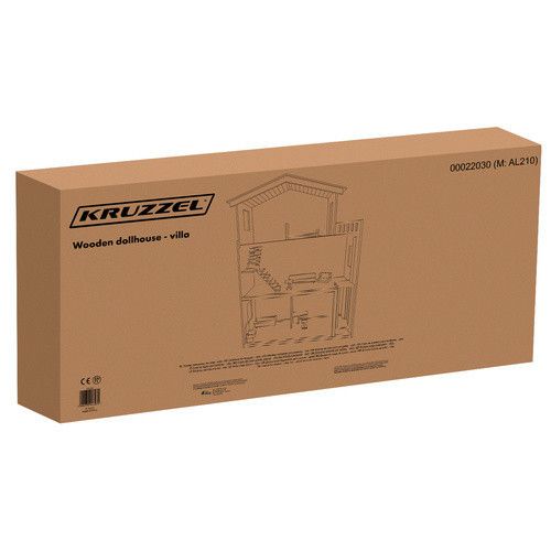 Великий ляльковий будиночок 114 см Kruzzel 22030 | Зображення 9