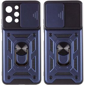 Чохол Ummi Camshield Serge Ring для Xiaomi Redmi 12 / Poco M6 Pro 5G Синій / Navy