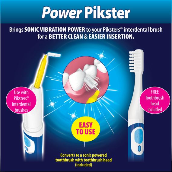 Ультрозвуковий міжзубний йоржик Piksters Power Pikster | Зображення 3