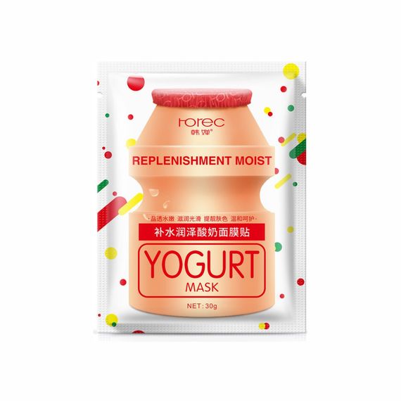 Маска тканинна з йогуртом rorec HCHANA Replenishment Moist Yogurt