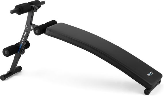 Похила лава для тренувань преса Gymtek XL200 з еспандерами для дому | Зображення 5