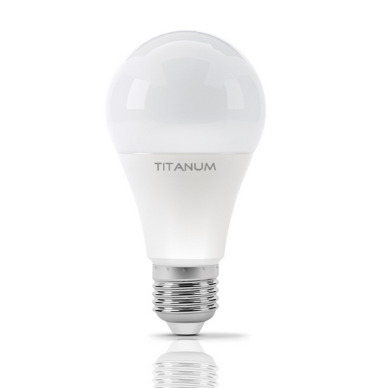 Лампа A65 15W E27 4100К 220V LED Titanum | Зображення 2