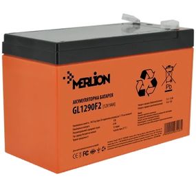 MERLION GL1290F2 9А•ч 12В Свинцево-кислотна акумуляторна батарея
