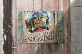 Плакат-постер з принтом Кавун One Piece Ван-Піс Розшукова листівка Usopp Усопп А1 ПЛ000682(A1)