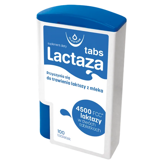 Lactase Lactaza Tabs лактаза 100 таблеток | Зображення 1