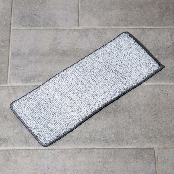 Запаска для швабри з мікрофібри (32х12см) / Змінна насадка для плоскої швабри / Запаска моп | Зображення 7