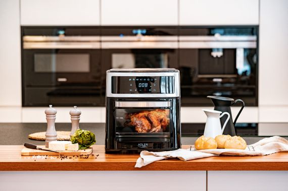 Аэрофритюрница Adler AD 6309, 13 л, мультипечь без масла, аэрогриль | Зображення 8