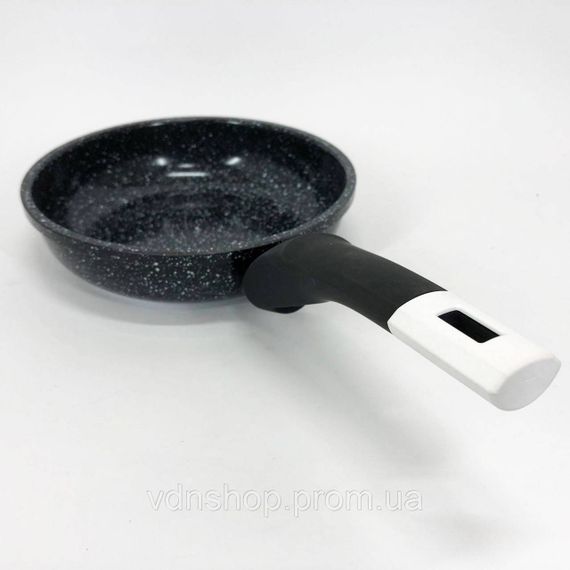 Сковорода для кухаря, Лита сковорода з антипригарним покриттям якісна зручна на кухню VO-85 | Зображення 5
