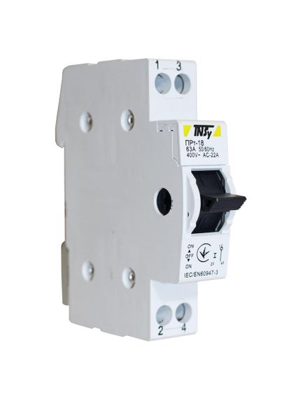 Переключатель-разъединитель ПРт-18 "1-0-2" 1Р 63А Ny95506268 | Зображення 4