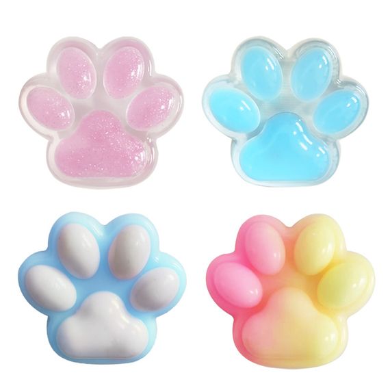 Антистрес іграшка Лапка котика Squish Cat Paw · Силіконова тапа - лапка сквіш Таба лапка для дітей | Зображення 5