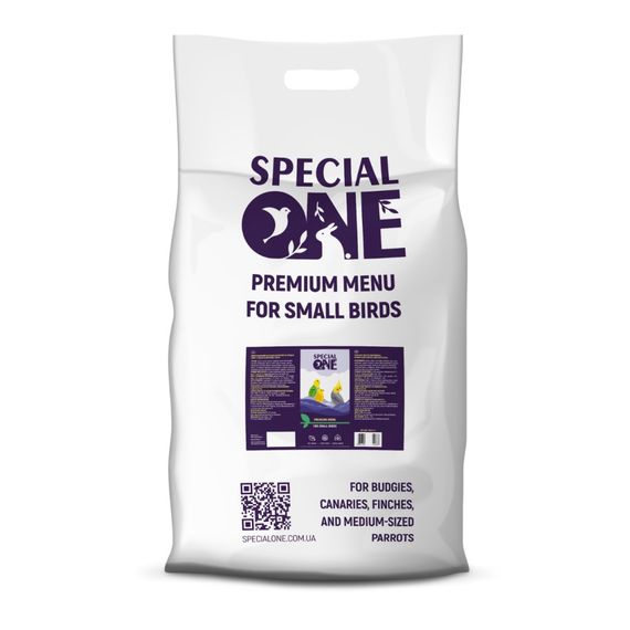 Повнораціонний корм TM Special One для хвилястих та середніх папуг, а також екзотичних птахів 10 кг | Зображення 1