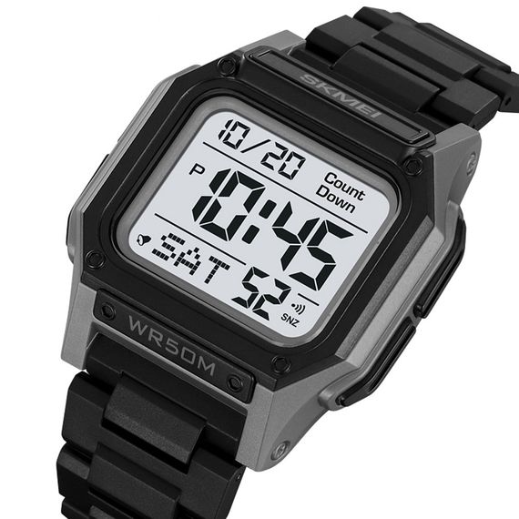 Skmei 2264BKGYWT Black-Grey-White | Зображення 2