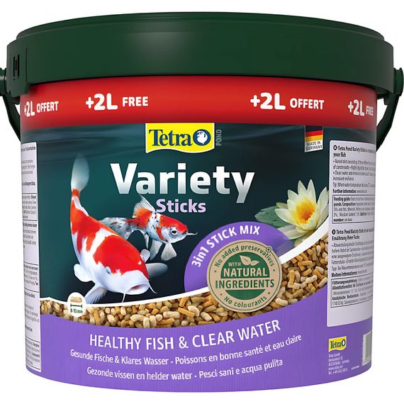 Корм Tetra Pond Variety Sticks для ставкових риб 10л+2л | Зображення 2