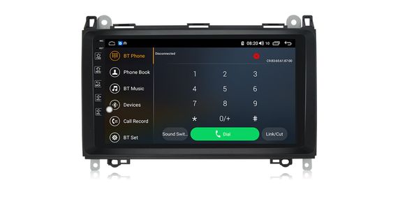Штатна магнітола Torssen Mercedes Vito, Viano, Sprinter, Crafter FL9 4+64Gb 4G Carplay DSP | Зображення 2