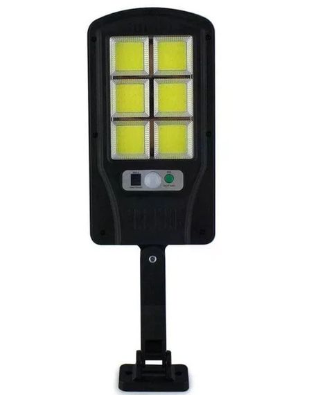 Вуличний настінний світильник Bailong Solar BL-T06-6COB на сонячній батареї з датчиком руху • Сонячний LED ліхтар Bailong Solar BL-T06-6COB 6COB для двору, саду, вулиці та фасаду | Зображення 2