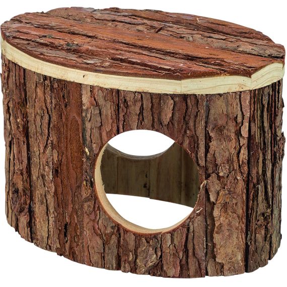 Будиночок Trixie Mette для хом яків деревинна кора 18х12х12 см | Зображення 1